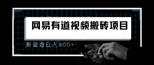 8月有道词典最新蓝海项目，视频搬运日入800+-117资源网