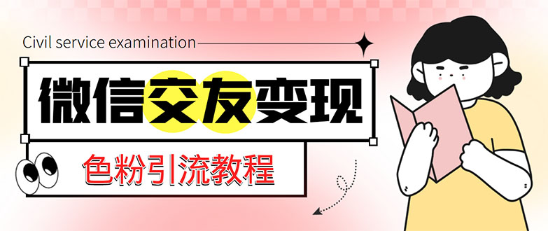 微信交友变现项目，吸引全网LSP男粉精准变现，小白也能轻松上手，日入500+-117资源网