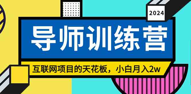 （9145期）《导师训练营》精准粉丝引流的天花板，小白月入2w-117资源网