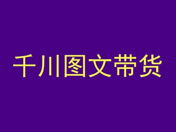 千川图文带货，测品+认知+实操+学员问题，抖音千川教程投放教程-117资源网