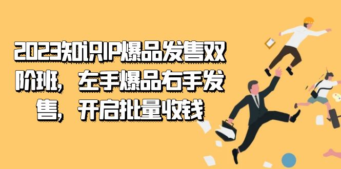 2023知识IP-爆品发售双 阶班，左手爆品右手发售，开启批量收钱-117资源网