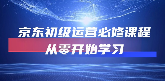 （10261期）京东初级运营必修课程，从零开始学习-117资源网