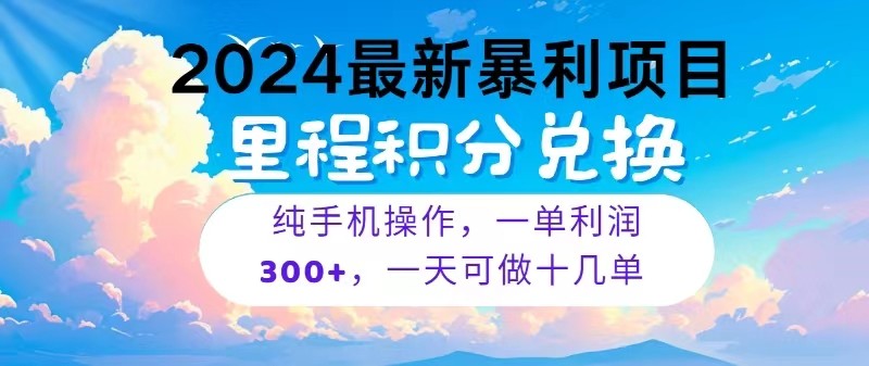 2024最新项目，冷门暴利，一单利润300+，每天可批量操作十几单-117资源网