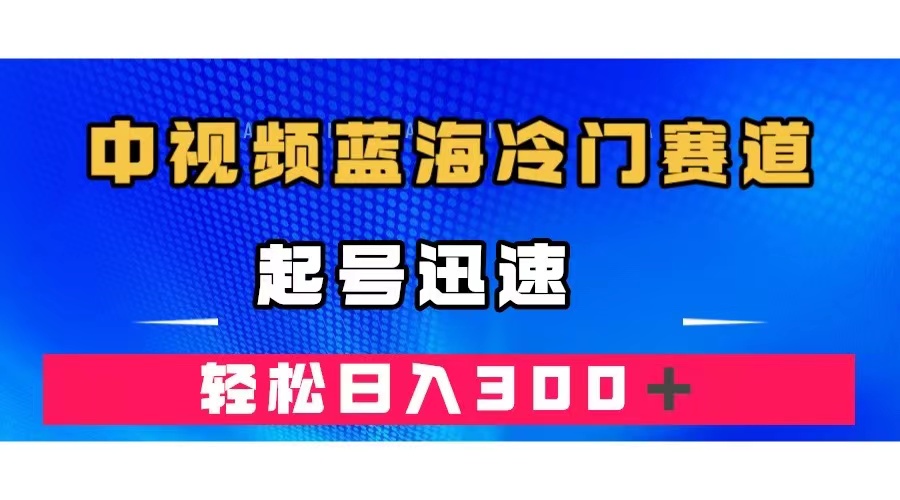 中视频蓝海冷门赛道，韩国视频奇闻解说，起号迅速，日入300＋-117资源网