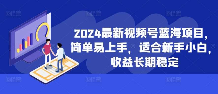 2024最新视频号蓝海项目，简单易上手，适合新手小白，收益长期稳定-117资源网