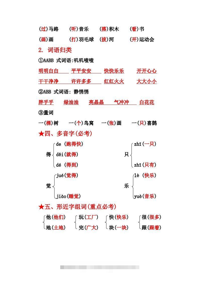 图片[2]-一下语文第三单元10个必备知识点-117资源网