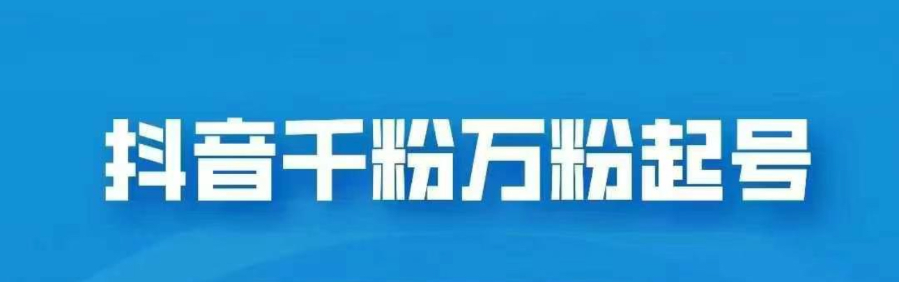 抖音千粉日入1000免费分享-117资源网