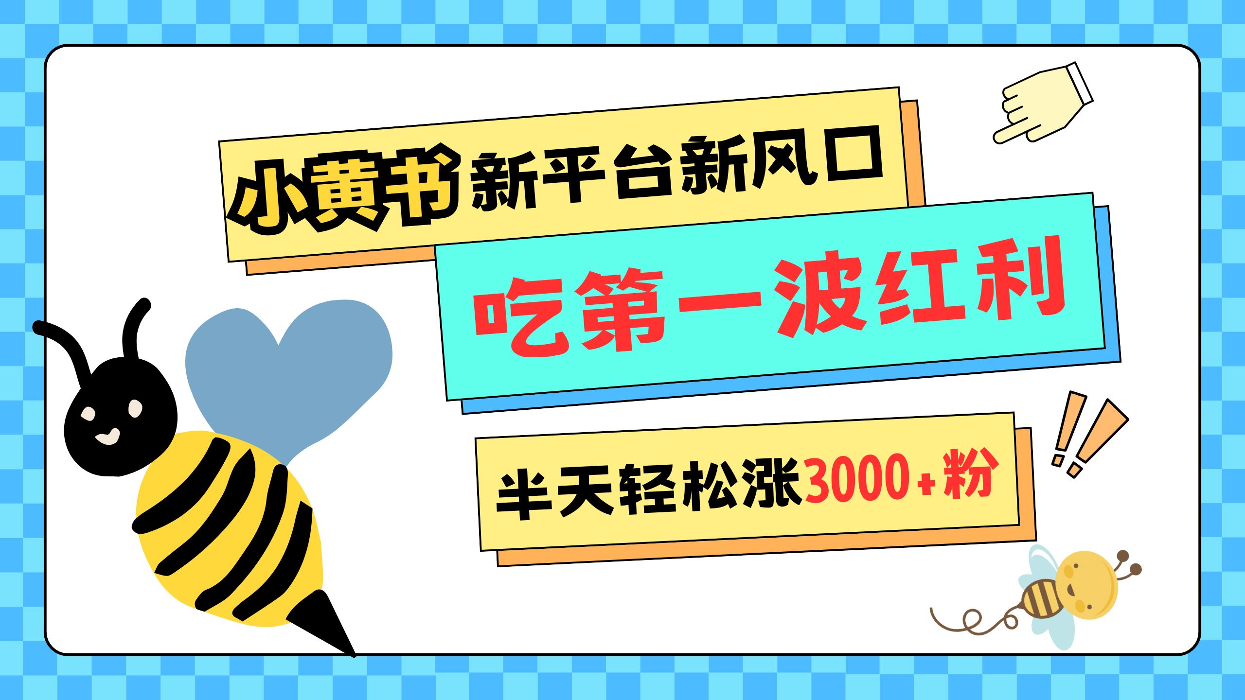 网易版小红书重磅来袭，新平台新风口，管理宽松，半天轻松涨3000粉，第一波红利等你来吃-117资源网